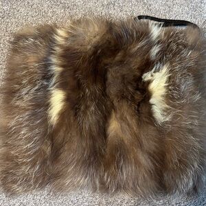 Luxurious vintage Fur hand warmer (muff)